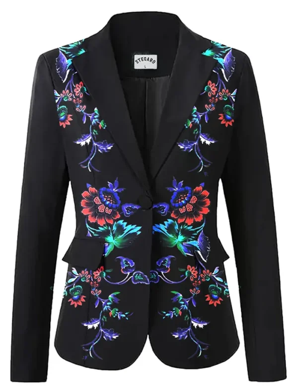 Eclipse Blossom Stegaro Blazer