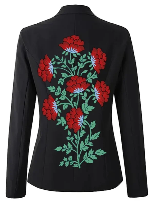 Eclipse Blossom Stegaro Blazer Back