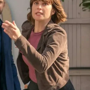 FBI International Heida Reed Brown Jacket