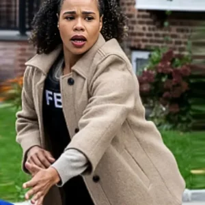 FBI Most Wanted S06 Sheryll Barnes Beige Jacket Back