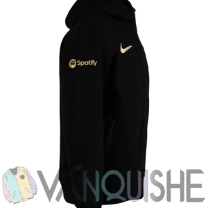 FC Barcelona Tech Black Fleece Jacket new right