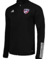 FC Dallas Black Zipper Bomber Jacket