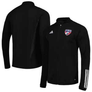 FC Dallas Black Zipper Bomber Jacket For Sale