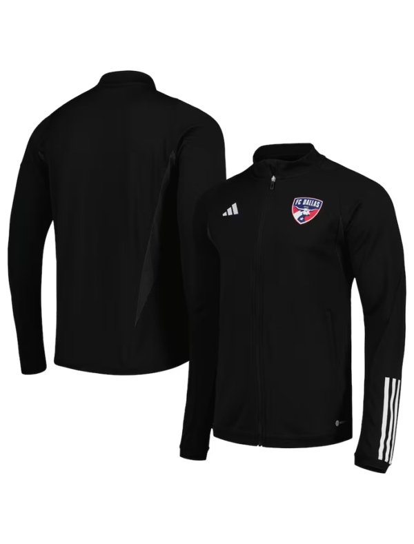 FC Dallas Black Zipper Bomber Jacket For Sale