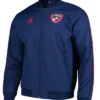 FC Dallas Navu Blue Bomber Zipper Jacket