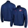 FC Dallas Navu Blue Bomber Zipper Jacket For Sale