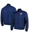 FC Dallas Navu Blue Bomber Zipper Jacket For Sale