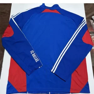 FC Dallas Vintatge Zipper Jacket Back