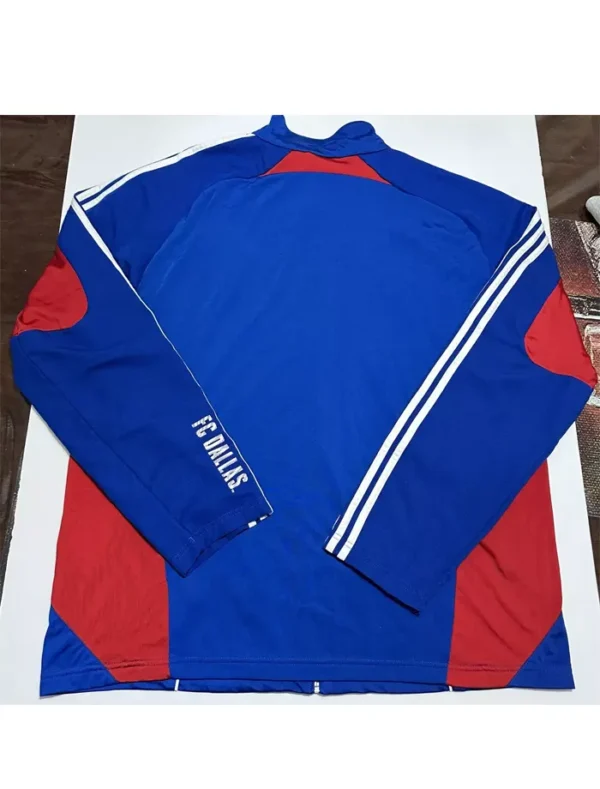 FC Dallas Vintatge Zipper Jacket Back