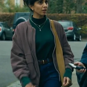 Fear S01 Anjli Mohindra Bomber Jacket