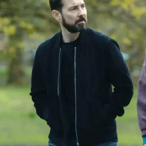 Fear S01 Martin Compston Black Jacket Side