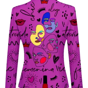 FemmeVibe Stegaro Blazer Back