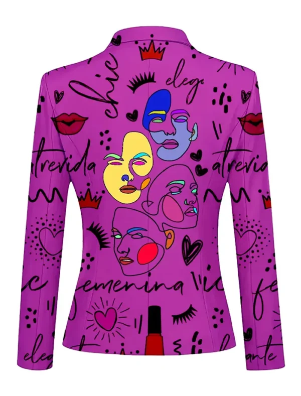 FemmeVibe Stegaro Blazer Back
