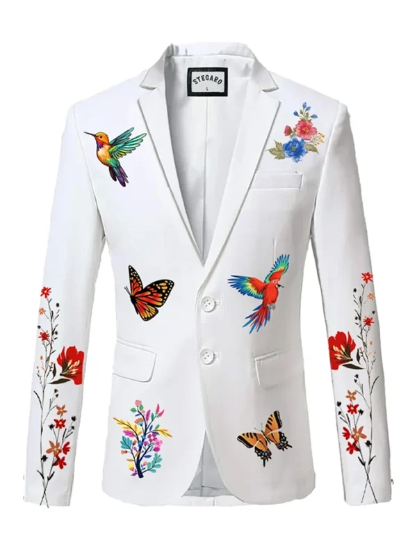 Floral Wings Stegaro Blazer