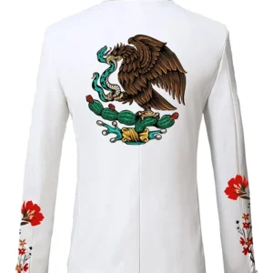 Floral Wings Stegaro Blazer Back