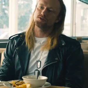 Freaky Tales James Coker Black Leather Jacket