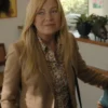 Good American Family S01 Ellen Pompeo Brown Blazer Front