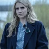 Happy Face S01 Melissa Blue Wool Coat 2
