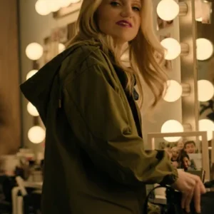 Happy Face S01 Melissa Green Coat Back