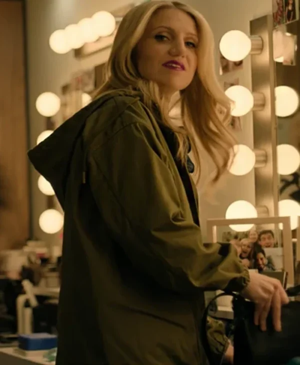 Happy Face S01 Melissa Green Coat Back