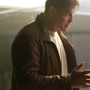 Helloween 2025 Michael Paré Brown Jacket Front