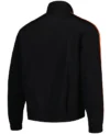 Houston Dynamo FC Black And Orange Bomber Jacket Back