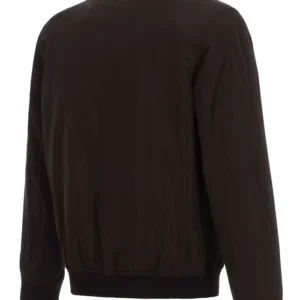 Houston Dynamo FC Black Zipper Bomber Jacket Back
