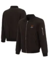 Houston Dynamo FC Black Zipper Bomber Jacket For Sale
