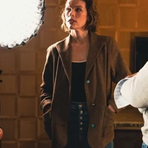 In the Lost Lands Milla Jovovich Brown Blazer