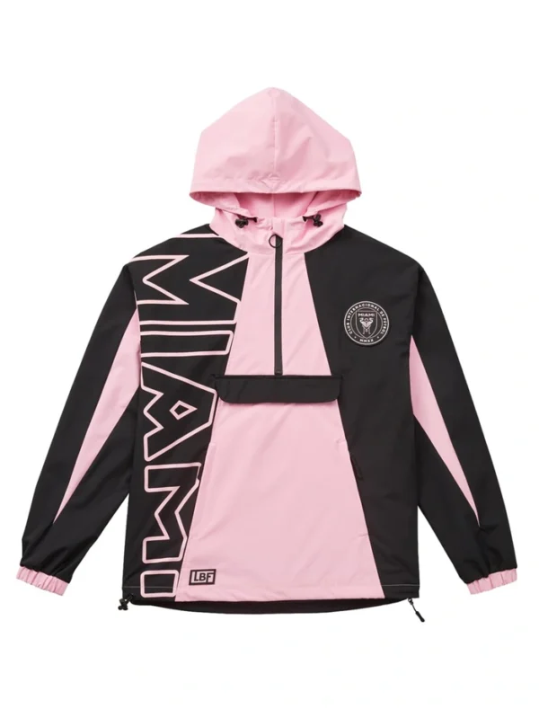 Inter Miami CF Anorak Pull Over Jacket