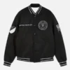Inter Miami CF Black Bomber Jacket