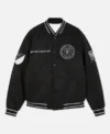 Inter Miami CF Black Bomber Jacket
