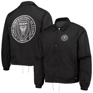 Inter Miami CF Black Full Snap Jacket