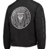 Inter Miami CF Black Full Snap Jacket Back