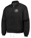 Inter Miami CF Black Full Snap Jacket Front