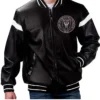 Inter Miami CF Leather Bomber Jacket