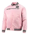 Inter Miami CF Pink Bomber Full Snap Jacket