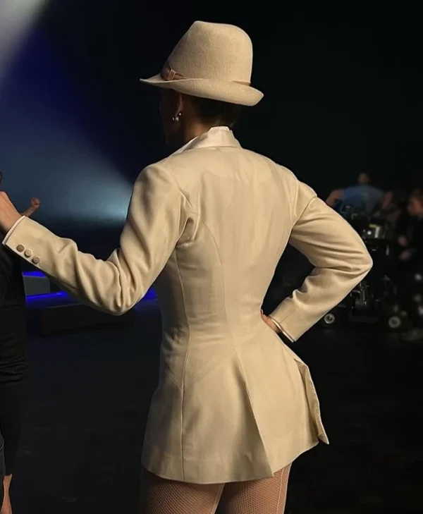 Kiss of the Spider Woman 2025 Jennifer Lopez White Coat