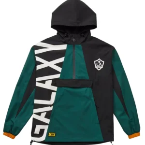 LA Galaxy Anorak Pull Over Jacket