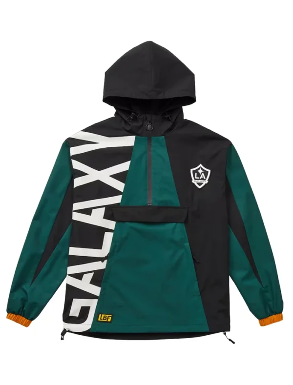 LA Galaxy Anorak Pull Over Jacket