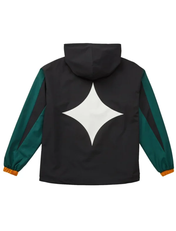 LA Galaxy Anorak Pull Over Jacket Back