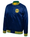 LA Galaxy Satin Bomber Jacket