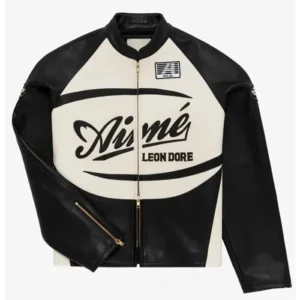 LeBron James Leather Jacket Front