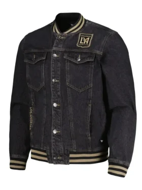 Los Angeles FC Black Bomber Jacket