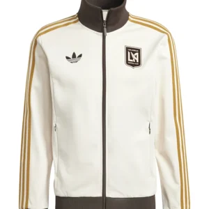 Los Angeles FC White Bomber Jacket