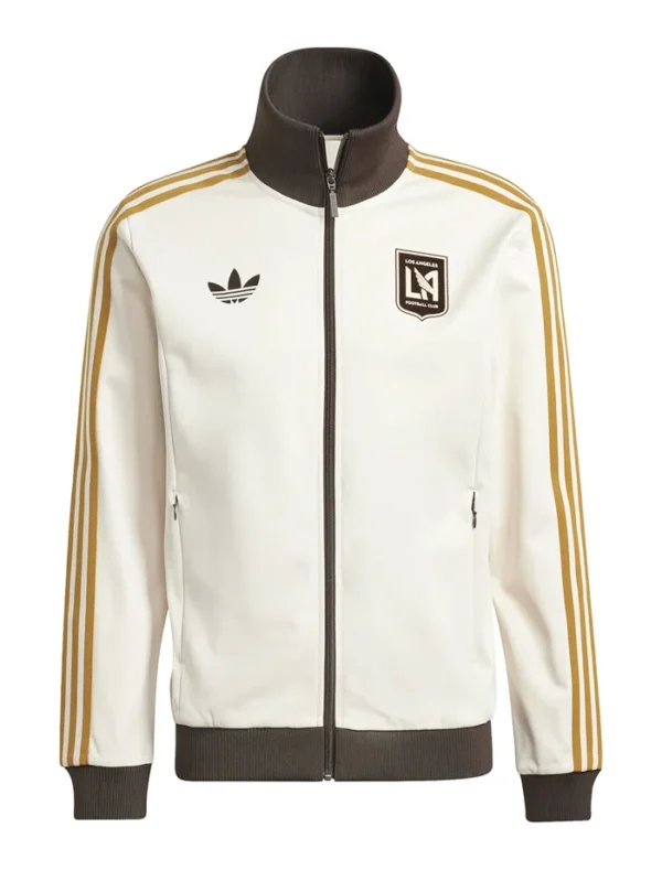 Los Angeles FC White Bomber Jacket