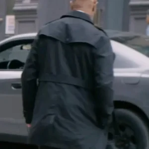 Man with No Past 2025 Jeff Alexander Black Coat Back