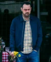Marching Powder 2025 Danny Dyer Blue Jacket Side