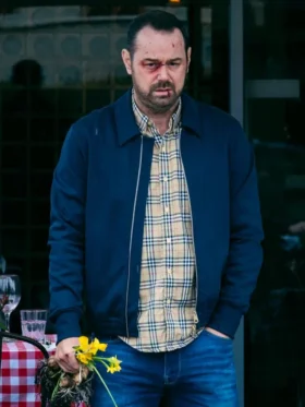 Marching Powder 2025 Danny Dyer Blue Jacket Side