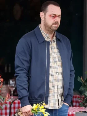 Marching Powder 2025 Danny Dyer Blue Jacket Front